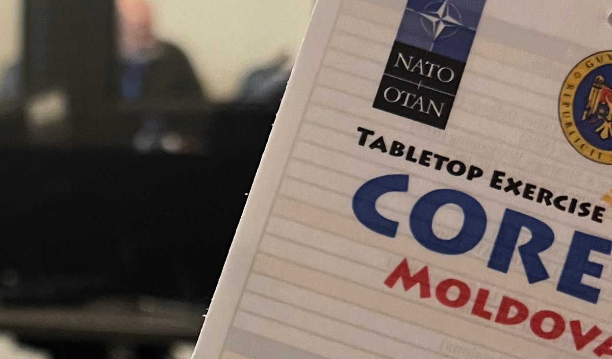NATO Tabletop Exercise "CORE Moldova", Chișinău