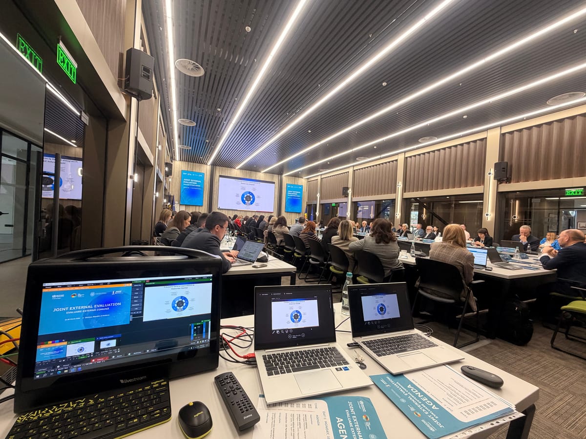 Live technical production for the WHO Joint External Evaluation